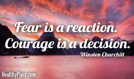 courage is a decision